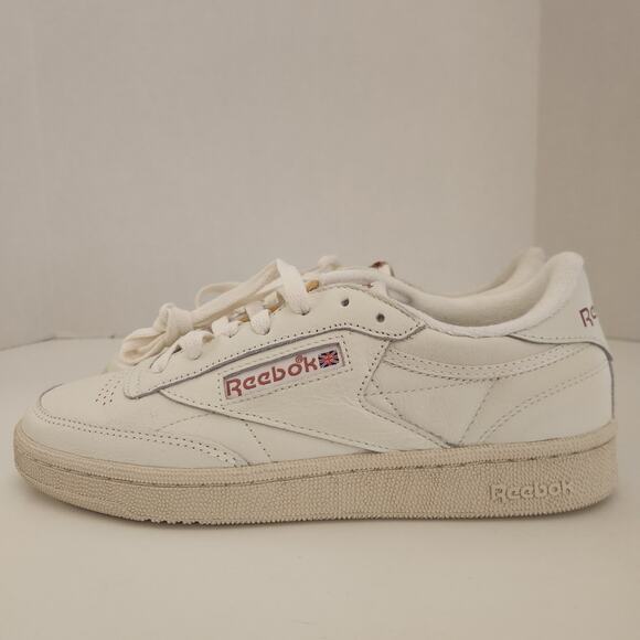 Reebok Womens Club C 85 Vintage,Chalk/White/Rose,8 - Picture 4 of 8